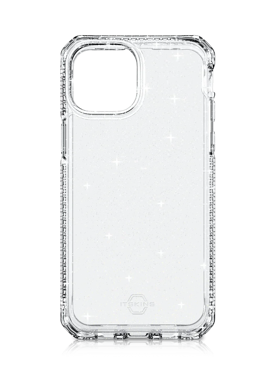 Itskins Hybrid Spark iPhone 13 Pro Cover - Transparent - Tashqila Itskins Hybrid Spark iPhone 13 Pro Cover - Transparent - Tashqila